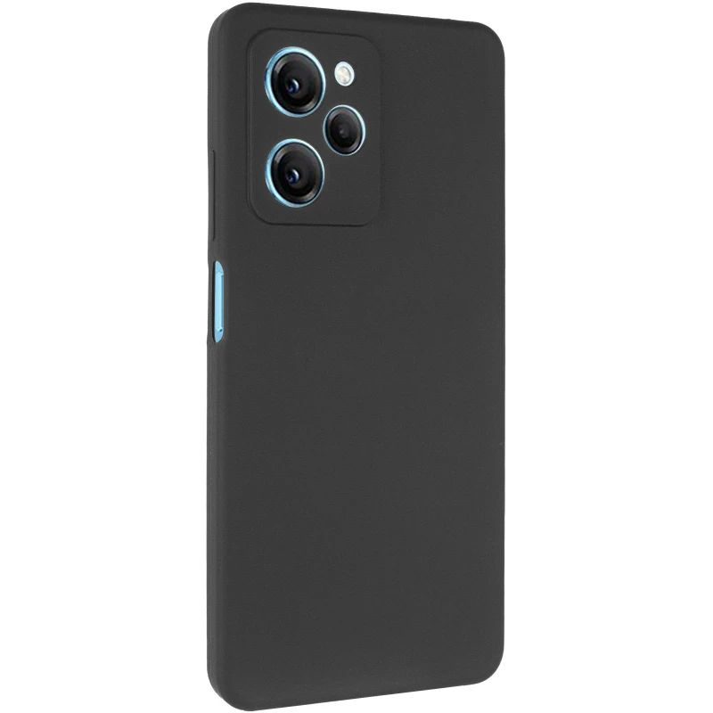 Чохол Silicone Case Lakshmi Plus з закритою камерою на Xiaomi Redmi Note 12 Pro 5G – Чорний / Black. Фото 2 з 6