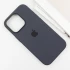 Силіконовий чохол ААА with Magsafe connection для Apple iPhone 16 Pro Max – Black. Фото 6 з 10