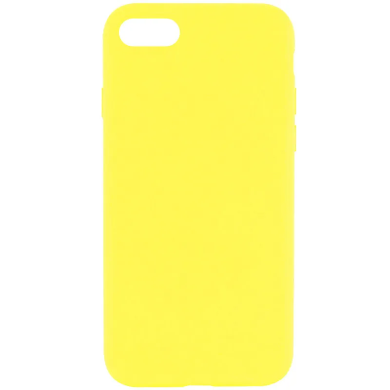 Чохол Silk Full Protective (AA) NO LOGO для Apple iPhone 6/6s (4.7") – Жовтий / Yellow. Фото 1 з 1
