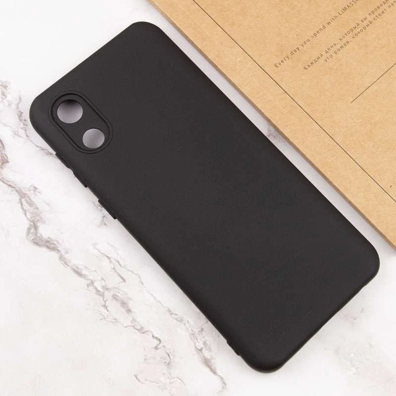 Чохол Silicone Case Lakshmi з закритою камерою на Samsung Galaxy A03 Core – Чорний / Black. Фото 4 Чохол Silicone Case Lakshmi з закритою камерою на Samsung Galaxy A03 Core – Чорний / Black. Фото 4 з 4