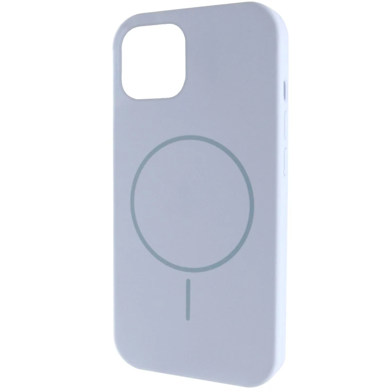 Чохол Silk Full Protective (AA) NO LOGO with Magnetic Fit для Apple iPhone 11 (6.1") – Блакитний / Lilac Blue. Фото 1 з 9