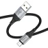 Дата кабель Hoco X102 Fresh USB to MicroUSB (1m) – Black. Фото 4 з 6