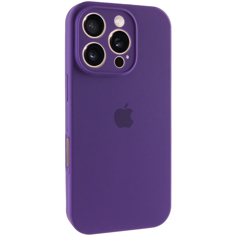 Чехол Silicone Case с защитой камеры для Apple iPhone 16 Pro Max – Фиолетовый / Amethyst. Фото 2 из 6