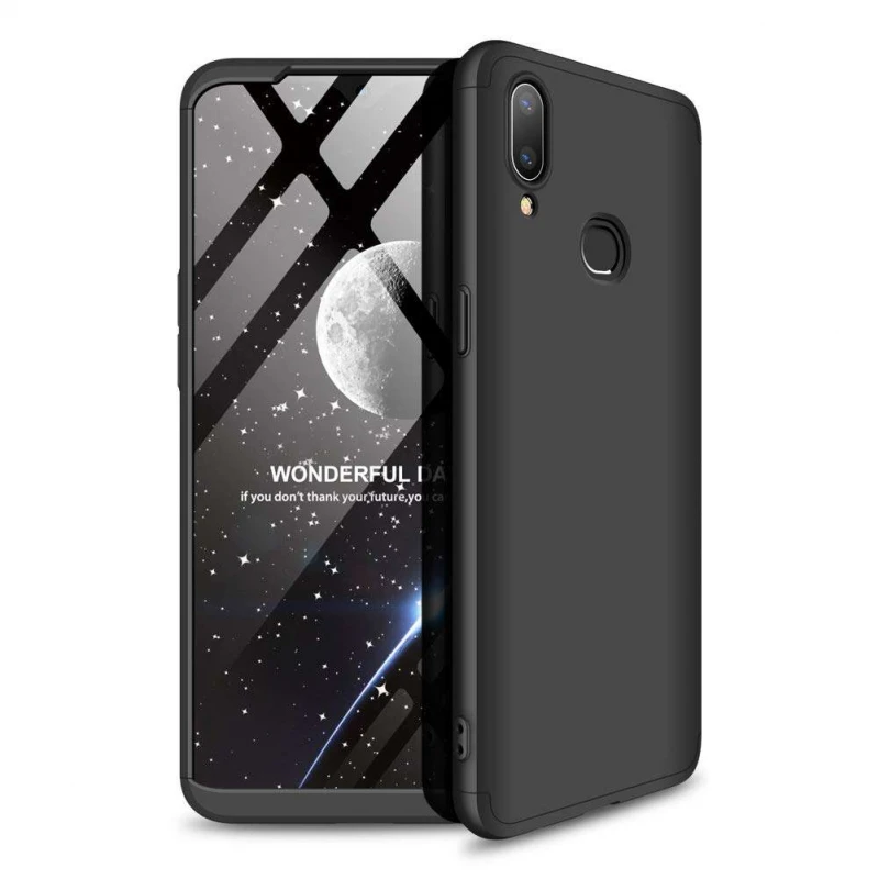 

Чехол с защитой 360 градусов GKK для Samsung Galaxy A10s (Черный), Чорний