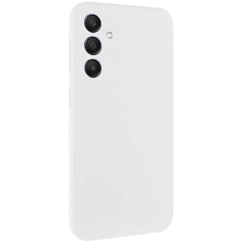 Чохол Silicone Case Lakshmi Premium з закритою камерою на Samsung Galaxy A36 5G – Білий / White. Фото 1 з 1