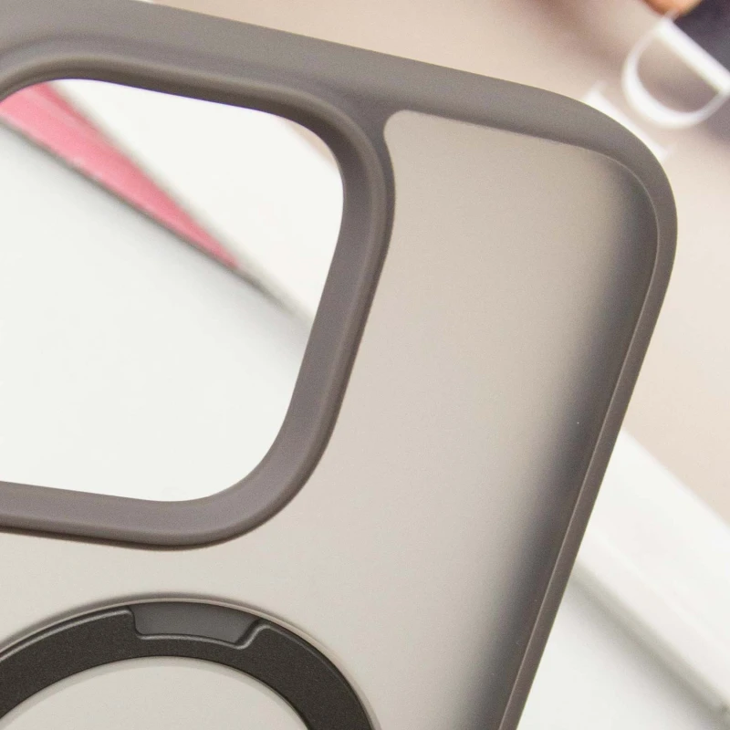 Чехол Ummi Colorful with MagSafe HQ Ring для Apple iPhone 15 Pro Max (6.7") – Grey. Фото 6 из 7