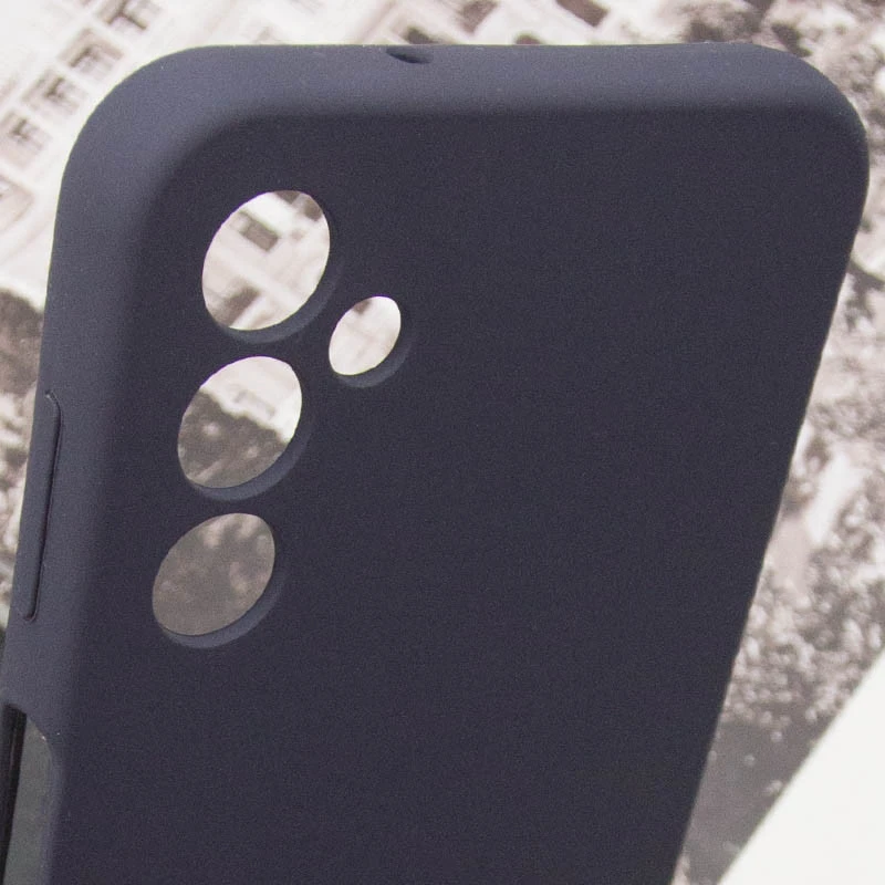 Чохол Silicone Case Lakshmi Premium із закритою камерою для Samsung Galaxy A16 4G/5G – Сірий / Dark Gray. Фото 6 з 7