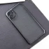 TPU+PC чехол с блестками на Apple iPhone 12 (6.1") – Black. Фото 6 из 10