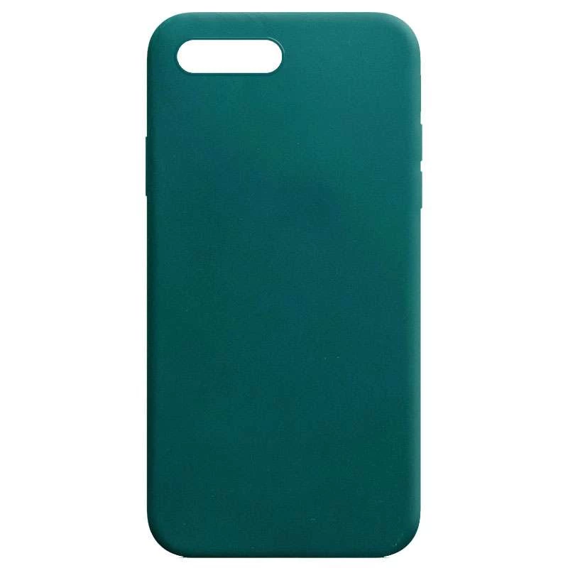 

Цветной силиконовый чехол для Apple iPhone 7 plus / 8 plus (Зеленый / Forest green), Зелений / forest green