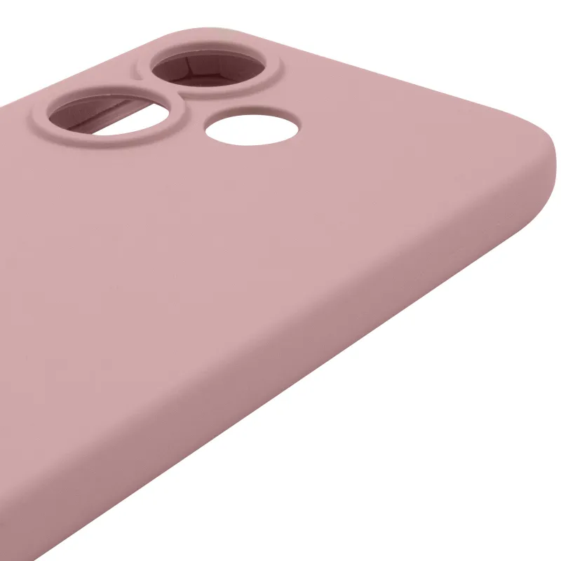 Чехол Silicone Case Lakshmi Premium з закритою камерою на Xiaomi Poco M6 4G – Розовый / Pink Sand. Фото 7 из 8