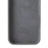 Чохол Silicone Case з закритим низом на Apple iPhone 16e (6.1") – Сірий / Dark Gray. Фото 3 з 6