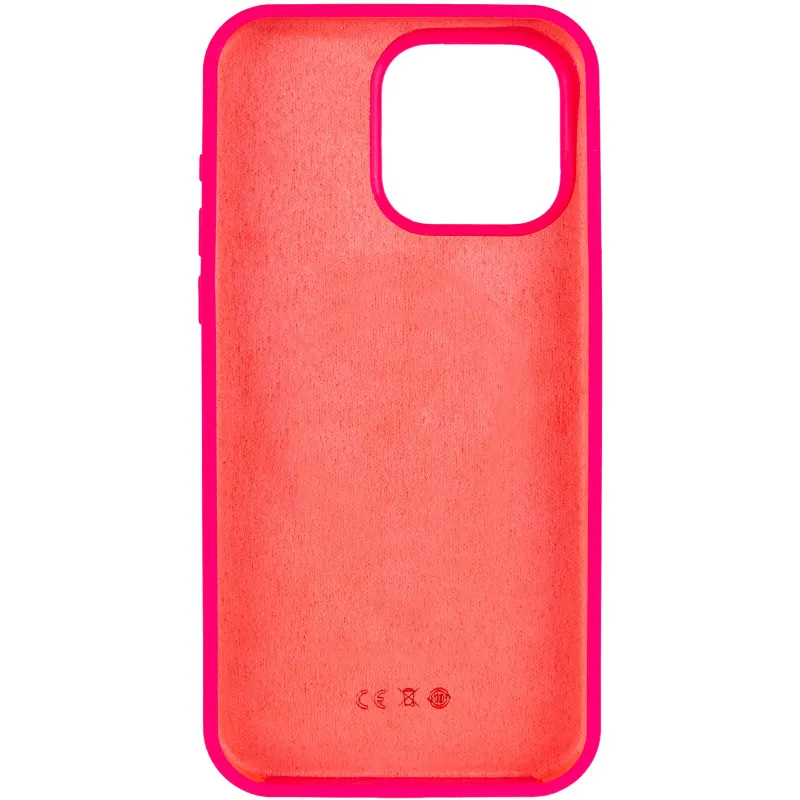 Чехол Silk Full Protective (AA) NO LOGO для Apple iPhone 13 Pro (6.1") – Розовый / Barbie pink. Фото 8 из 11