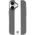 Кожаный чехол Rally with MagSafe для Apple iPhone 17 (6.3") – Grey / White. Фото 3 из 6