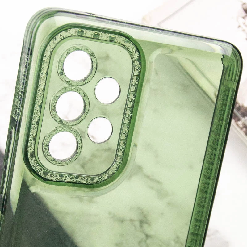 Силиконовый чехол с узором на Xiaomi Redmi 9C – Зеленый. Фото 6 из 10