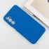 Чехол Silicone Case Lakshmi Plus с закрытой камерой для Samsung Galaxy A16 4G/5G – Синий / New Blue. Фото 4 из 7