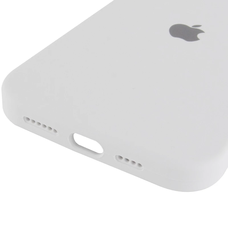 Чохол Silicone Case з закритим низом на Apple iPhone 14 Pro (6.1") – Білий / White. Фото 8 з 8