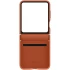 Шкіряний чохол Leather Case Premium на Samsung Galaxy Z Flip5 – Brown. Фото 9 з 10
