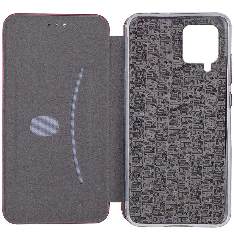 Чохол-книжка класичний на Samsung Galaxy A22 4G – Бордовий. Фото 4 з 4