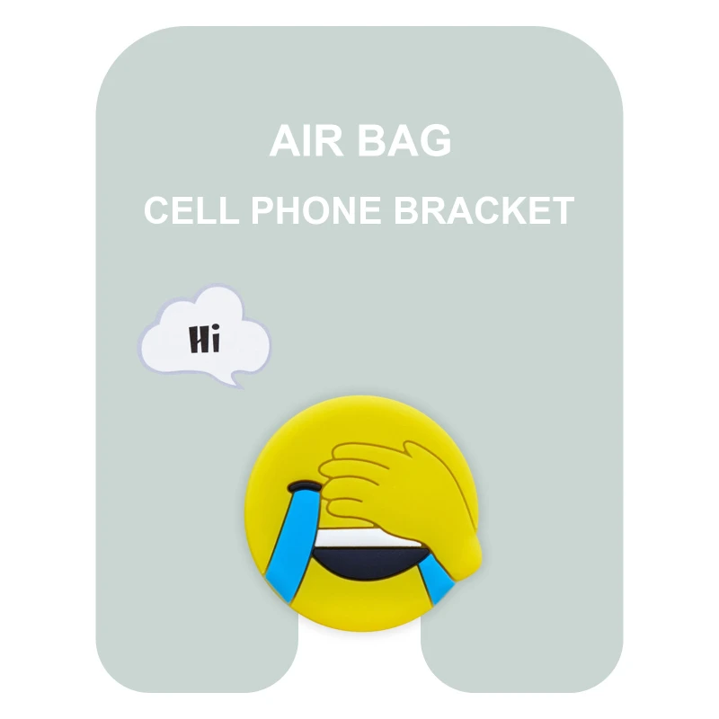 Тримач для телефону Popsocket Air Bag – Yellow Smiley. Фото 1 з 2