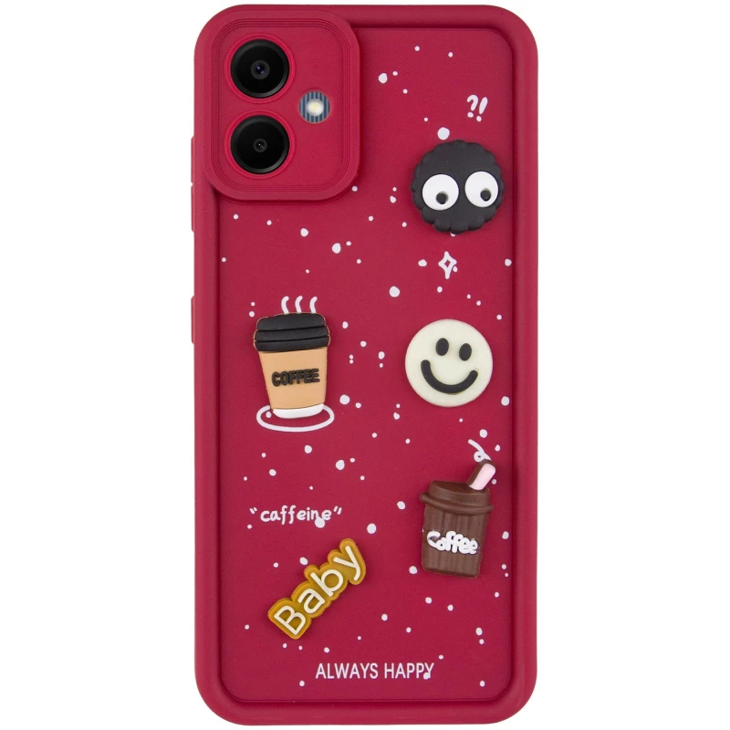 Чехол TPU Toys Case для Samsung Galaxy A05 – Red / Always Happy. Фото 3 из 8