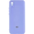 Чехол Silicone Case Lakshmi Premium L с закрытой камерой для Xiaomi Redmi 9A – Сиреневый / Dasheen. Фото 1 из 2