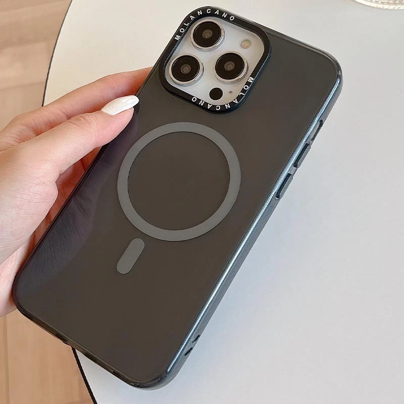 TPU чохол Molan Cano Magnetic Jelly для Apple iPhone 13 Pro (6.1") – Black. Фото 2 з 3