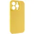 Чехол Silk Full Camera (AA) NO LOGO with Magnetic Fit для Apple iPhone 16 Pro Max – Желтый / Yellow. Фото 1 из 5