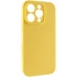 Чехол Silk Full Camera Protective (AA) NO LOGO для Apple iPhone 16 Pro Max – Желтый / Yellow. Фото 1 из 8