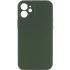 Чохол Silk Full Camera Protective (AA) NO LOGO для Apple iPhone 12 (6.1") – Зелений / Cyprus Green. Фото 1 з 4