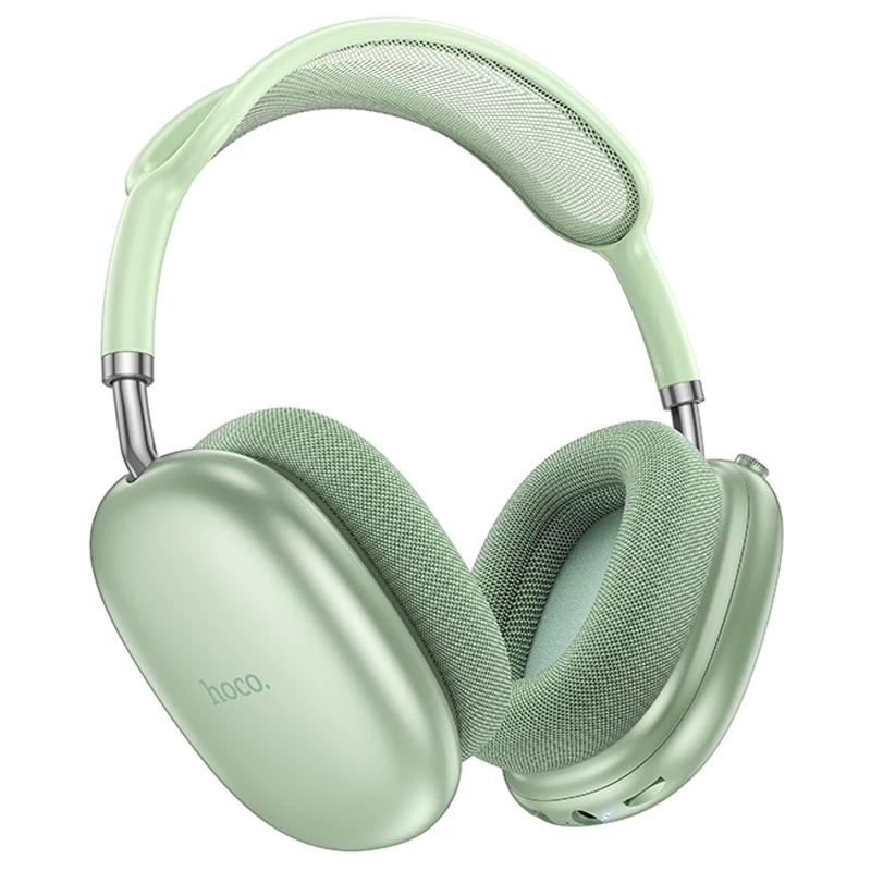 Накладні бездротові навушники Hoco W55 Pleasing – Green. Фото 1 з 2