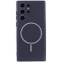 Силіконовий чохол Lakshmi MagFit з захистом камери для Samsung Galaxy S25 Ultra – Темно-синій / Midnight blue. Фото 1 з 1