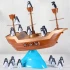 Настільна інтерактивна гра Ummi 707-61 Pirate Boat Balancing Game – Brown. Фото 5 з 6