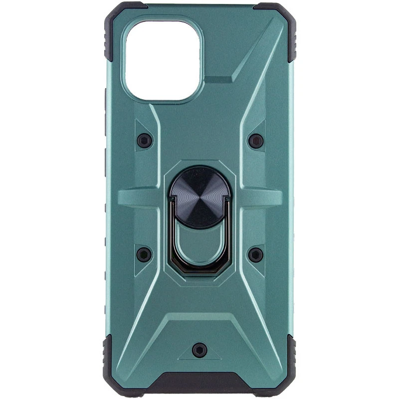 

Ударостійкий чохол Pathfinder з кільцем на Samsung Galaxy A04 (Зелений / Green)