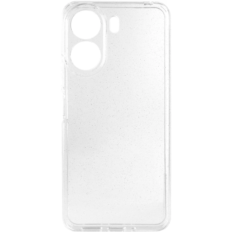 Блестящий силиконовый чехол на Xiaomi Poco C65 – Clear. Фото 4 из 12