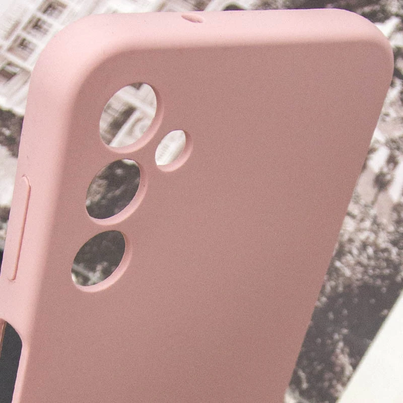 Чехол Silicone Case Lakshmi Premium з закритою камерою на Samsung Galaxy A18 – Розовый / Pink Sand. Фото 10 из 14