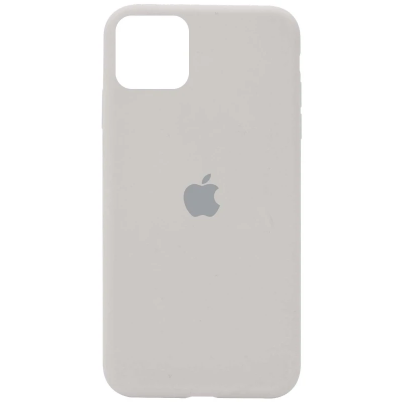 

Чохол Silicone Case з закритим низом на Apple iPhone 11 (6.1") (Сірий / Stone)