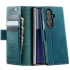 Кожаный чехол-книжка CaseMe Velvet Matte для Samsung Galaxy Z Fold7 – Green. Фото 2 из 5