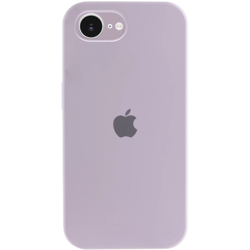 Чохол Silicone Case з закритим низом на Apple iPhone 17e (6.1") – Бузковий / Lilac. Фото 2 з 6