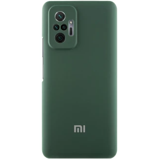 Чехол Silicone Case Lakshmi Premium L с закрытой камерой для Xiaomi Redmi Note 10 Pro Max фото 1 из 4