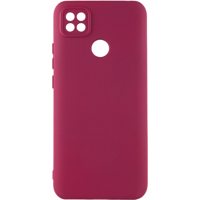 

Чохол Silicone Case Lakshmi з закритою камерою на Xiaomi Redmi 10A (Бордовий / Marsala)