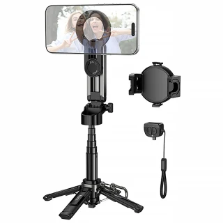 Монопод для селфи Hoco K27 Pro Magnetic Clamp 2in1 фото 1 из 1