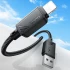 Дата кабель Hoco X113 Beneficio USB to Lightning (1m) – Black. Фото 2 з 4