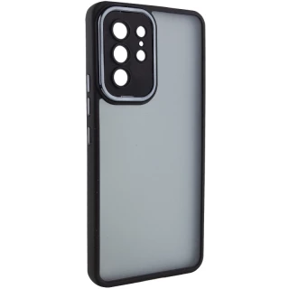 TPU+PC чохол Accent на Samsung Galaxy S23 Ultra — Black