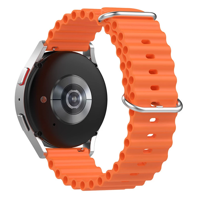 Ремінець Ocean Band для Smart Watch 22mm – Помаранчевий / Orange. Фото 2 з 2