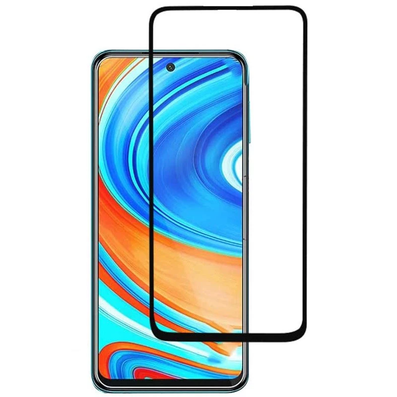 

Защитное стекло 2.5D CP+ для Xiaomi Redmi Note 9s / Note 9 Pro / Note 9 Pro Max (Черный), Чорний