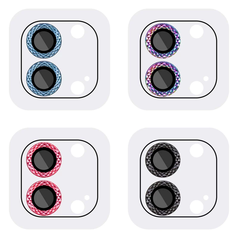 Захисне скло Metal Shine для камери на Apple iPhone 12 mini (5.4") фото 1 з 2