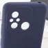 Чехол Silicone Case Lakshmi Premium L с закрытой камерой для Xiaomi Redmi 12C / Poco C55 – Темно-синий / Midnight blue. Фото 4 из 4