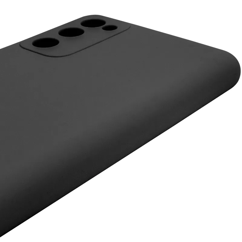 Чохол Silicone Case Lakshmi Premium із закритою камерою для Samsung Galaxy S20 FE – Чорний / Black. Фото 10 з 13