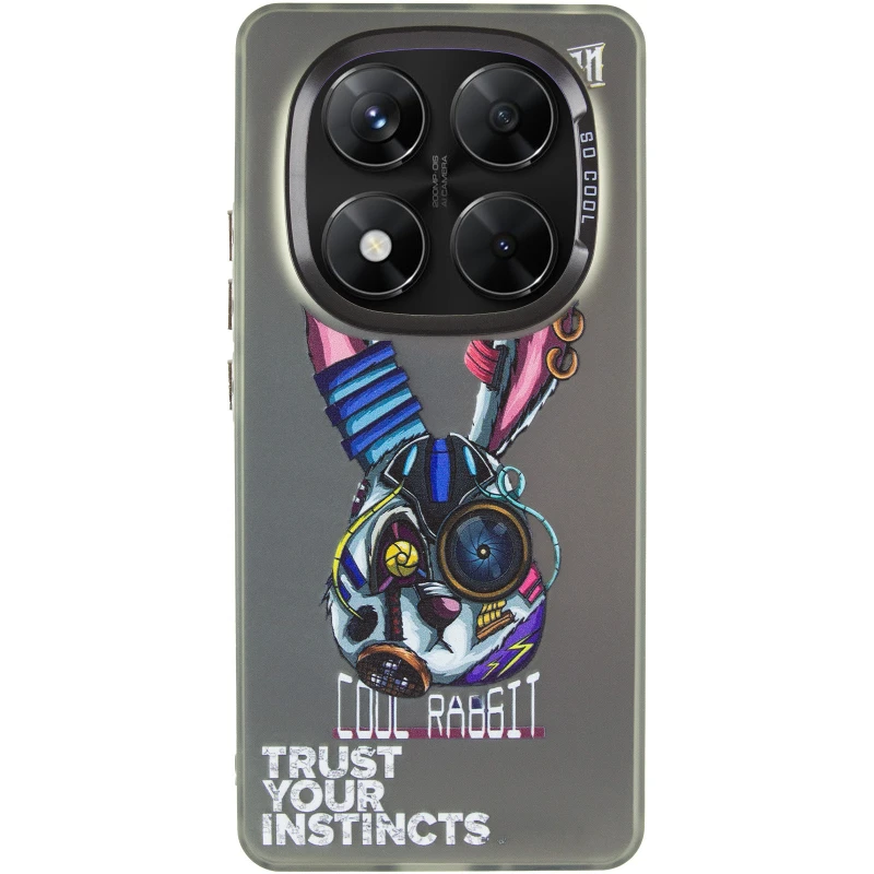 Чохол TPU+PC Street Art для Xiaomi Poco X7 – Cool Rabbit. Фото 3 з 7