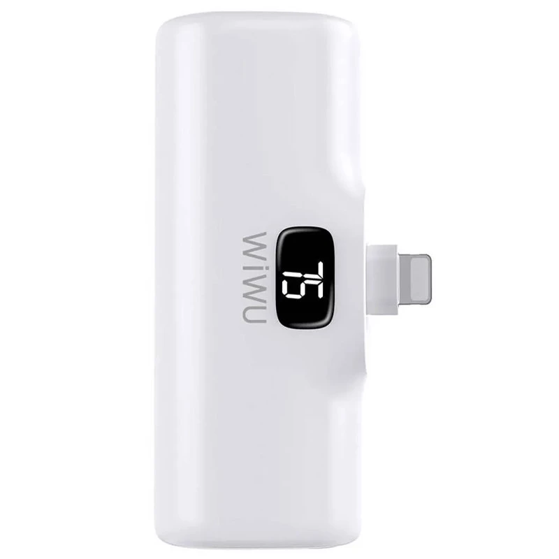 

Портативний зарядний пристрій Power Bank WIWU Wi-P017-L Lightning 5000 mAh (White)